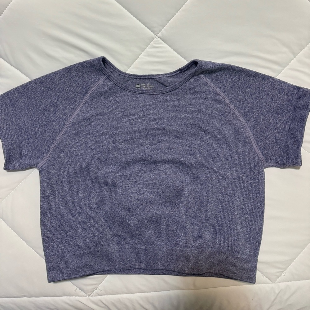 Blue Workout Top